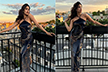 Janhvi Kapoor in this slinky black ralph lauren gown in Paris was louvre at first sight